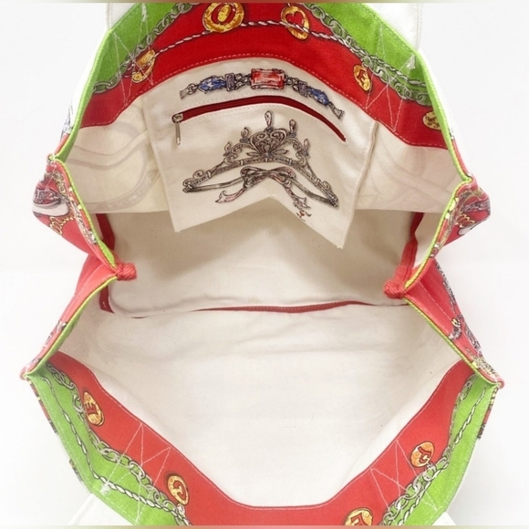 Brighton All That Glitters Canvas Tote In Multicolor - Picture 6 of 16